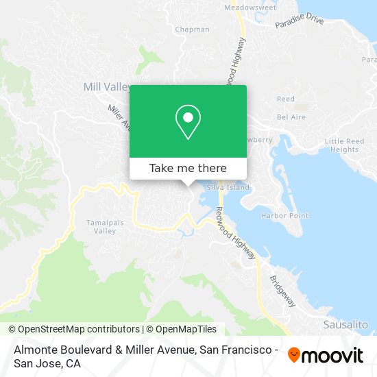 Mapa de Almonte Boulevard & Miller Avenue