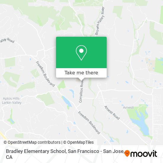 Mapa de Bradley Elementary School