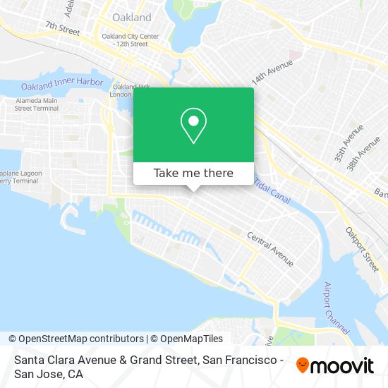 Santa Clara Avenue & Grand Street map