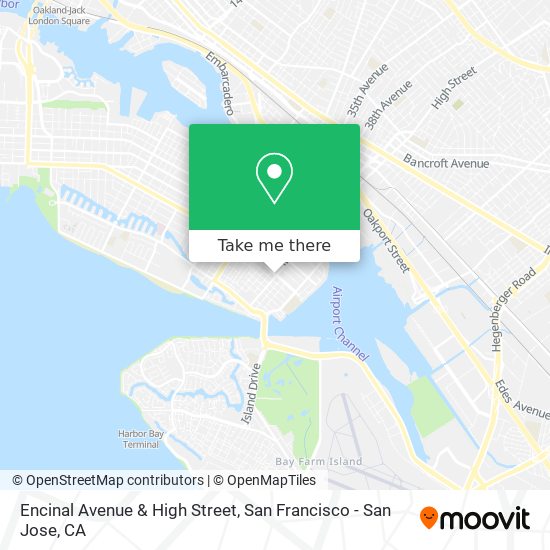 Mapa de Encinal Avenue & High Street