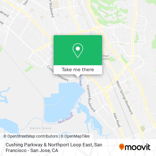Cushing Parkway & Northport Loop East map