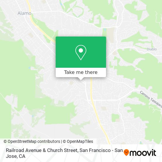 Mapa de Railroad Avenue & Church Street