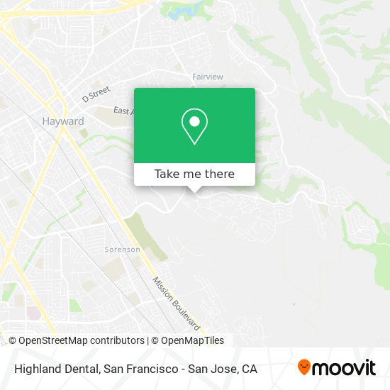 Mapa de Highland Dental