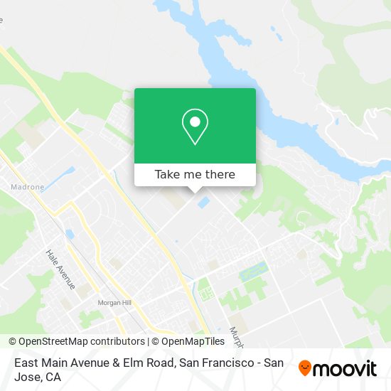 Mapa de East Main Avenue & Elm Road