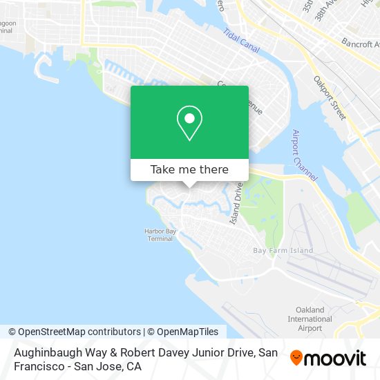 Mapa de Aughinbaugh Way & Robert Davey Junior Drive