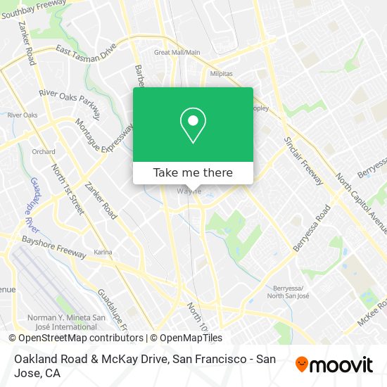 Mapa de Oakland Road & McKay Drive