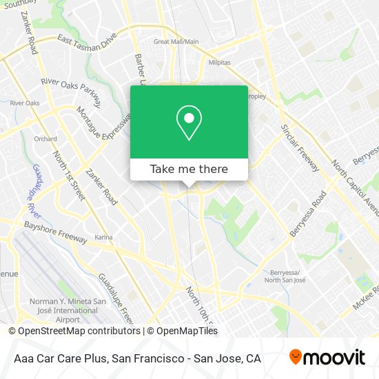 Mapa de Aaa Car Care Plus