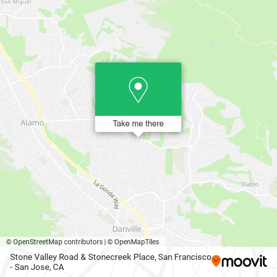 Mapa de Stone Valley Road & Stonecreek Place