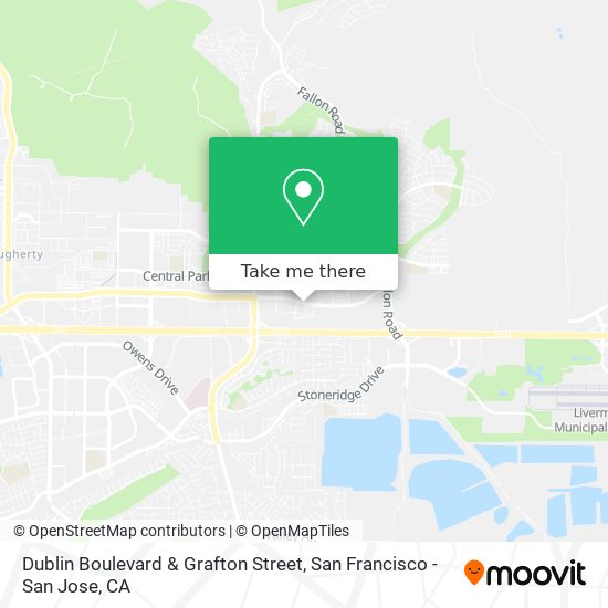 Dublin Boulevard & Grafton Street map