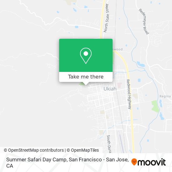 Summer Safari Day Camp map