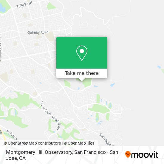 Montgomery Hill Observatory map