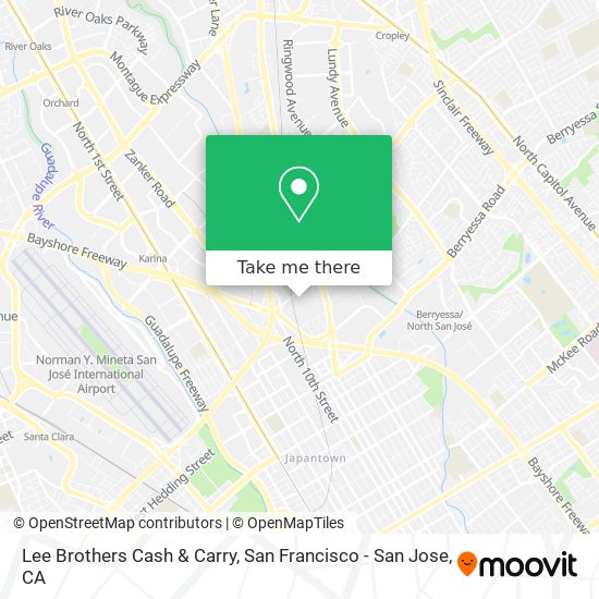 Mapa de Lee Brothers Cash & Carry
