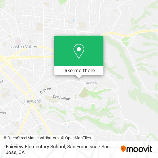 Fairview Elementary School map