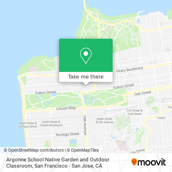 Mapa de Argonne School Native Garden and Outdoor Classroom
