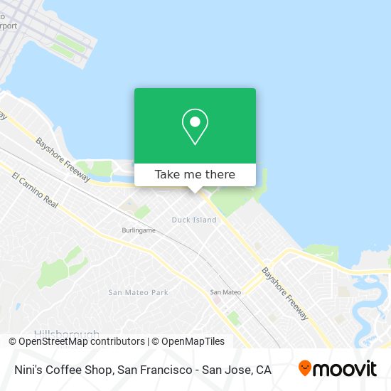 Nini's Coffee Shop map