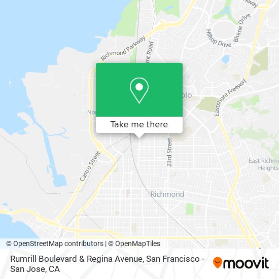 Rumrill Boulevard & Regina Avenue map