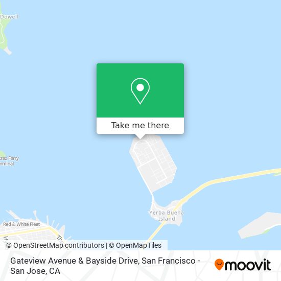 Mapa de Gateview Avenue & Bayside Drive