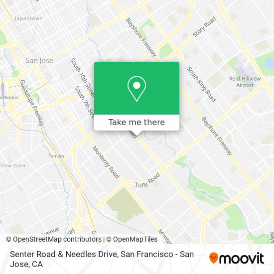 Mapa de Senter Road & Needles Drive
