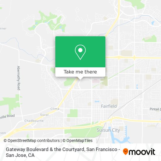 Gateway Boulevard & the Courtyard map