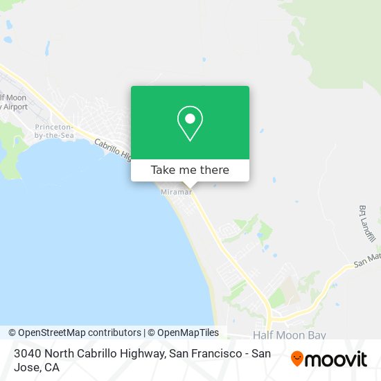 Mapa de 3040 North Cabrillo Highway