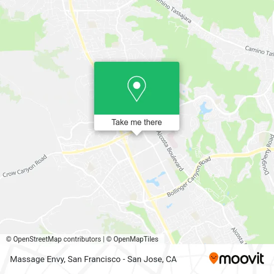 Mapa de Massage Envy
