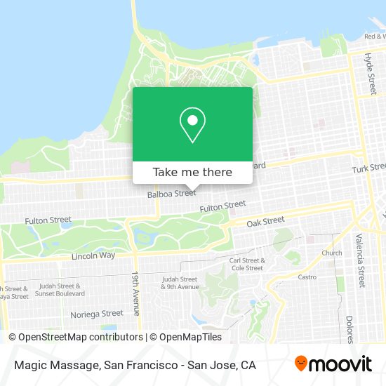 Magic Massage map