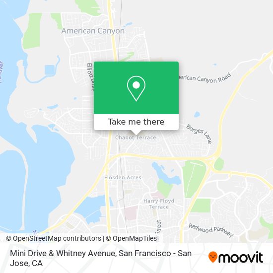 Mapa de Mini Drive & Whitney Avenue