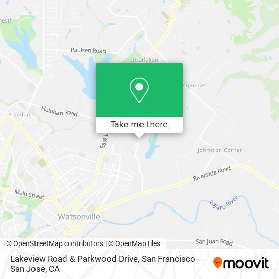 Mapa de Lakeview Road & Parkwood Drive