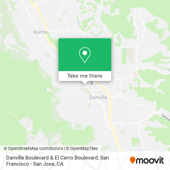 Danville Boulevard & El Cerro Boulevard map