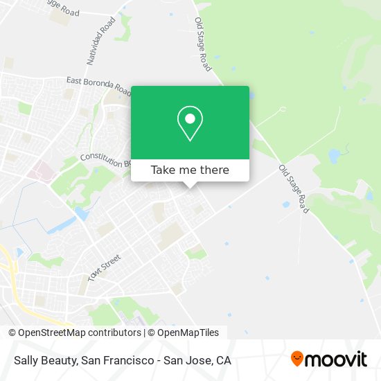 Mapa de Sally Beauty