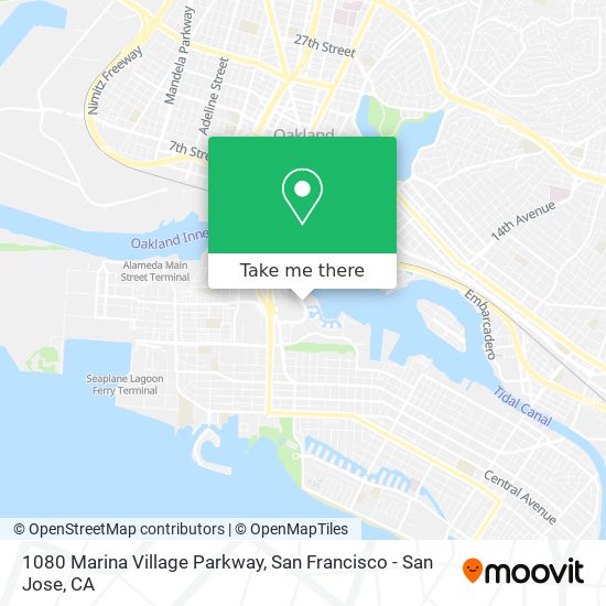 1080 Marina Village Parkway map