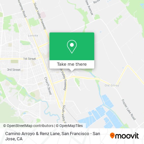 Camino Arroyo & Renz Lane map