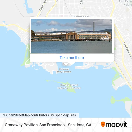 Craneway Pavilion map
