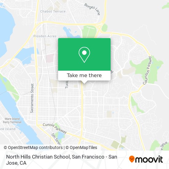 Mapa de North Hills Christian School