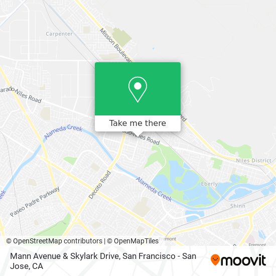 Mapa de Mann Avenue & Skylark Drive