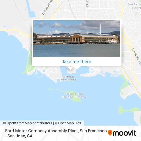 Mapa de Ford Motor Company Assembly Plant