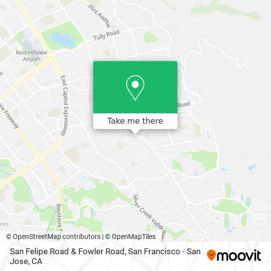 Mapa de San Felipe Road & Fowler Road