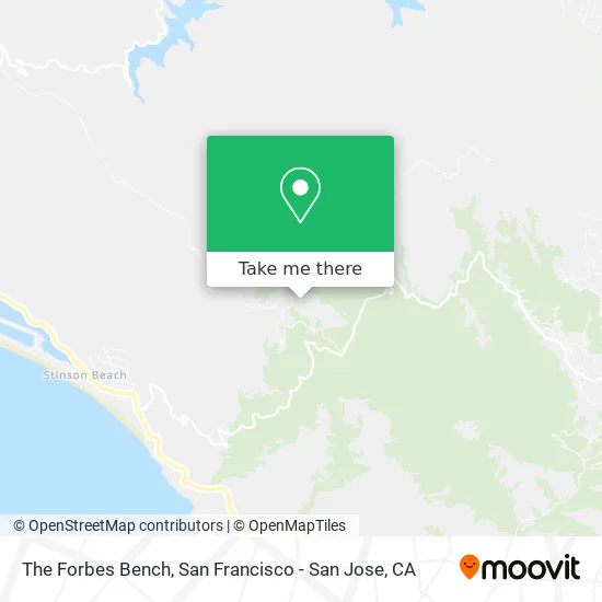 The Forbes Bench map