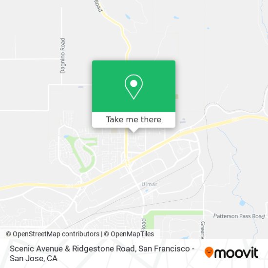 Mapa de Scenic Avenue & Ridgestone Road