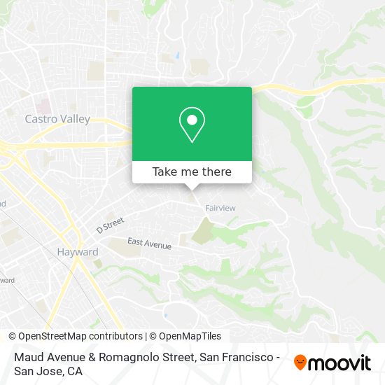 Mapa de Maud Avenue & Romagnolo Street