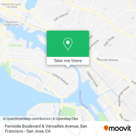 Mapa de Fernside Boulevard & Versailles Avenue