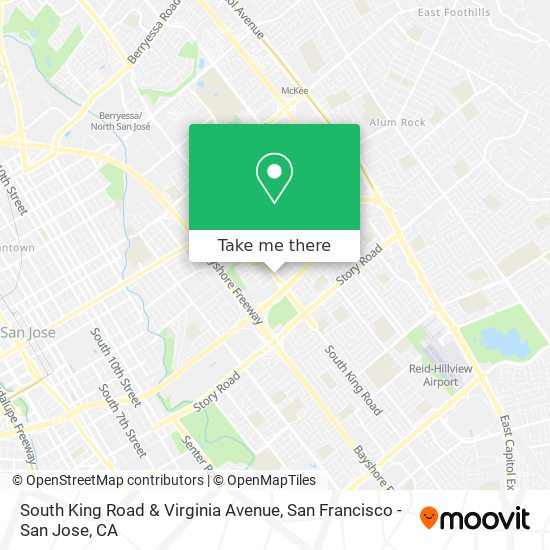 Mapa de South King Road & Virginia Avenue