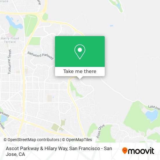 Ascot Parkway & Hilary Way map