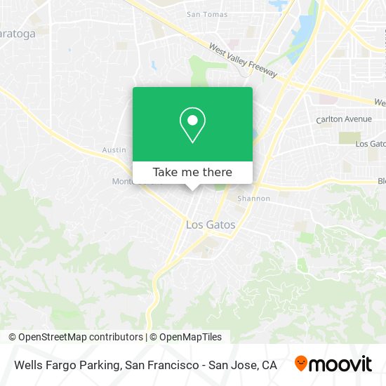 Wells Fargo Parking map