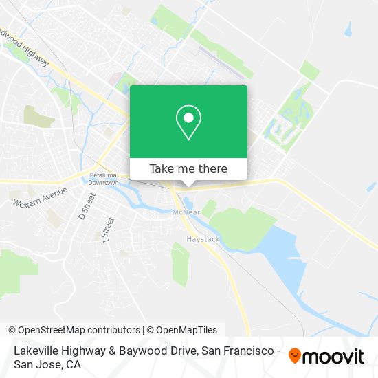 Mapa de Lakeville Highway & Baywood Drive