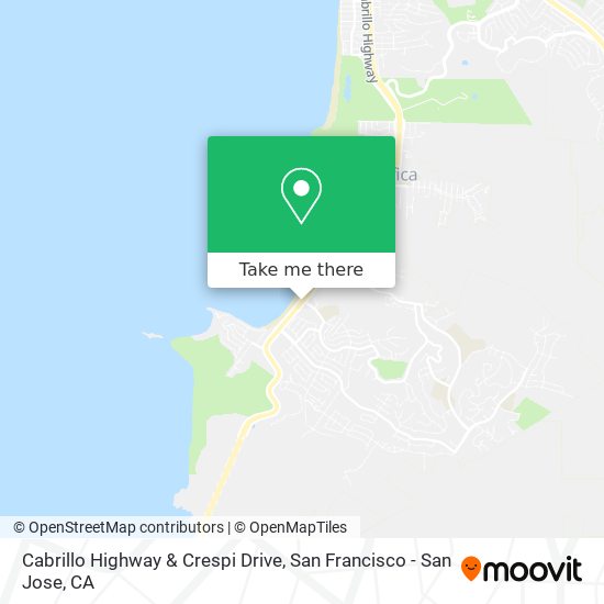 Mapa de Cabrillo Highway & Crespi Drive