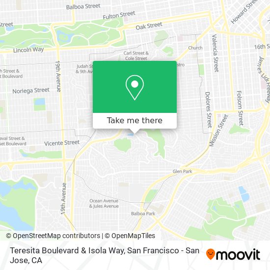 Teresita Boulevard & Isola Way map