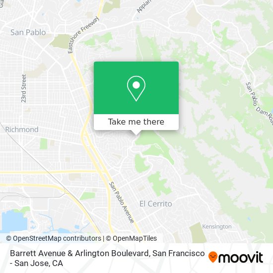 Mapa de Barrett Avenue & Arlington Boulevard