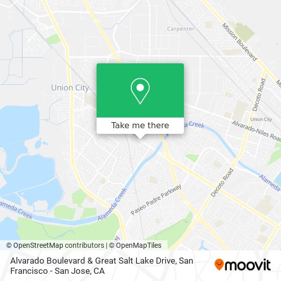 Mapa de Alvarado Boulevard & Great Salt Lake Drive