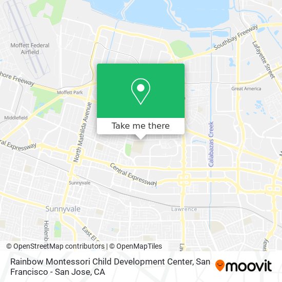 Mapa de Rainbow Montessori Child Development Center